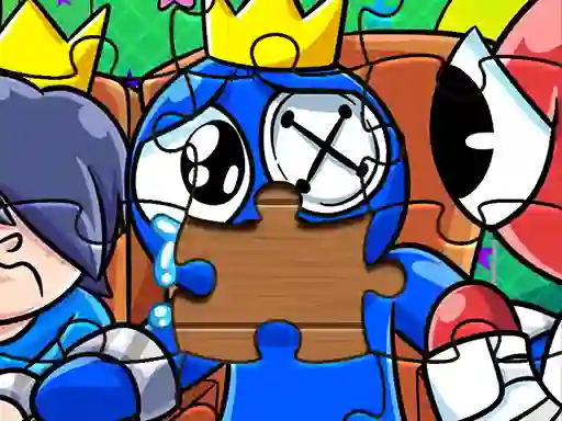 Игра Rainbow Friends Puzzle онлајн