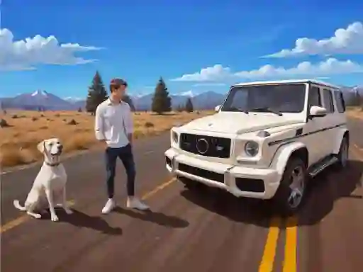 Игра G Wagon City Driver онлајн