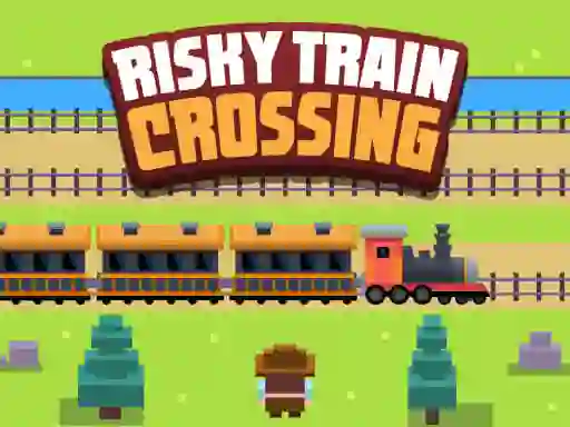 Игра Risky Train Crossing онлајн