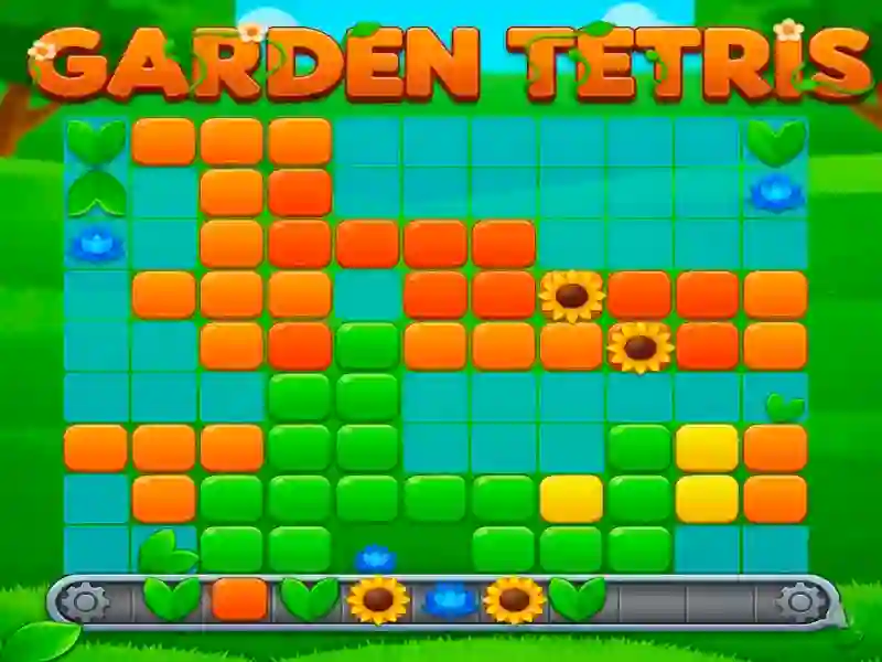 Игра Garden Tetris онлајн