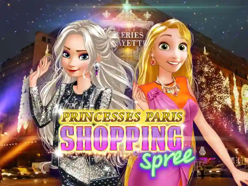 Игра Princesses in Paris: fun shopping онлајн