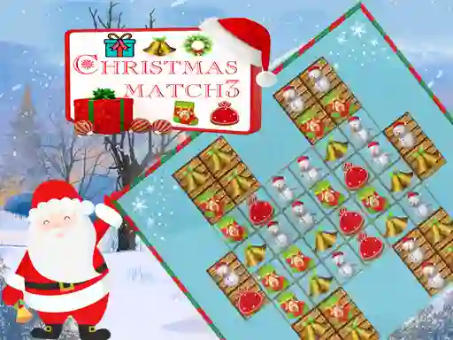 Игра Christmas Match 3 онлајн