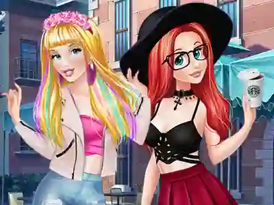 Игра 100 Crop Top Looks for Princess онлајн