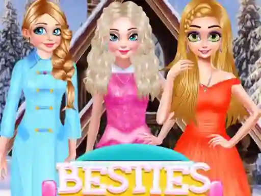 Игра Besties Outing Day онлајн