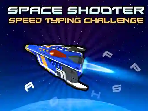 Игра Space Shooter: Speed Typing Challenge онлајн