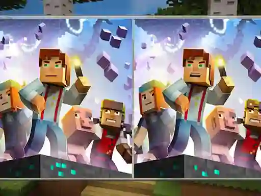 Игра Pixel Craft Differences онлајн