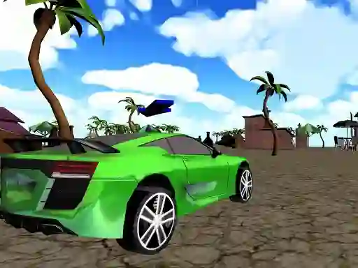 Игра Xtreme Beach Car Racing онлајн