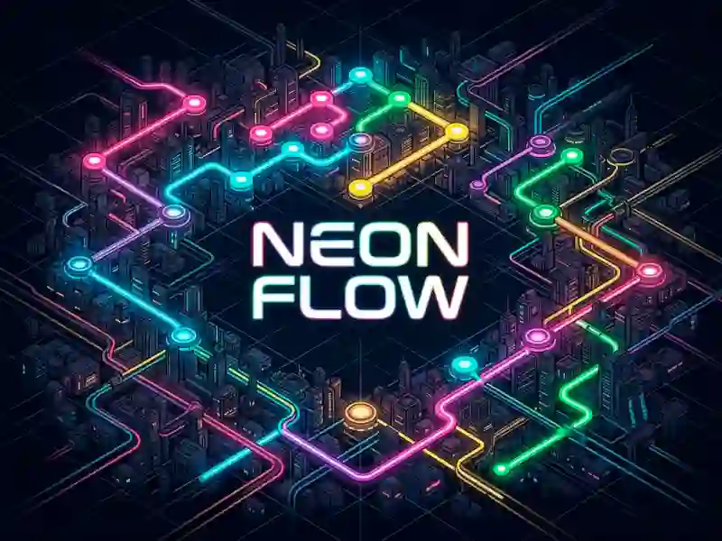 Игра Neon Flow онлајн