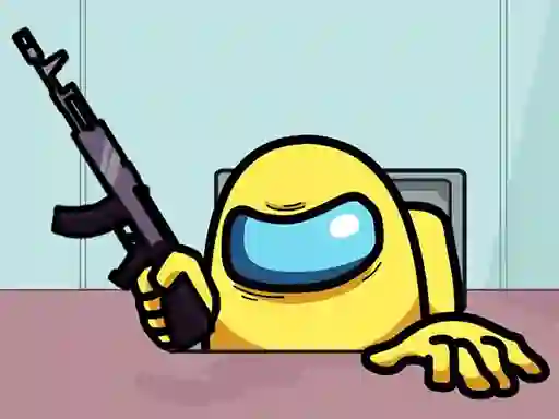 Игра Among Us Crazy Shooter онлајн