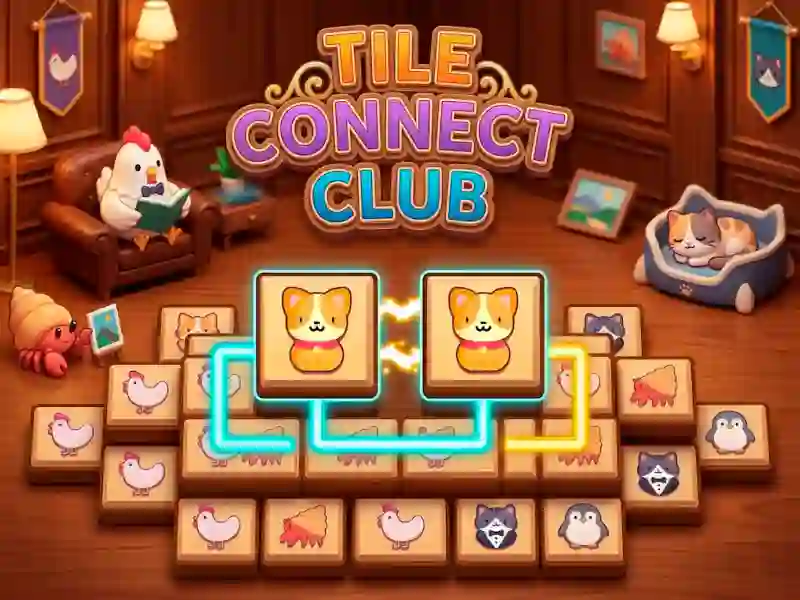 Игра Tile Connect Club онлајн