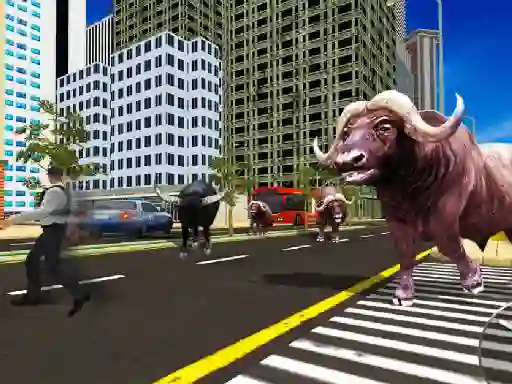 Игра Wild Bull Shooter онлајн