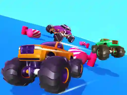 Игра Fall Cars Ultimate Knockout Race онлајн