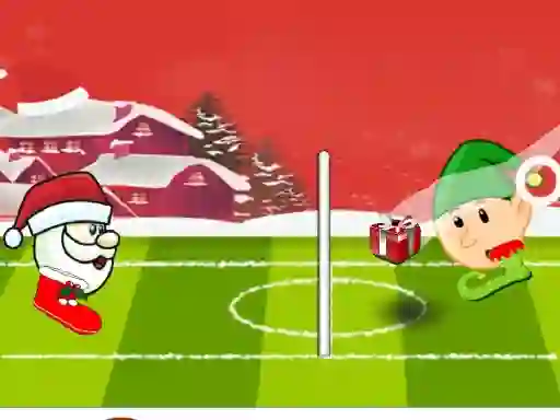 Игра Santa winter head soccer онлајн