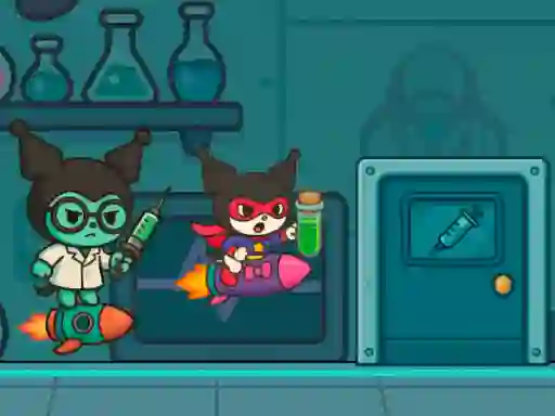 Игра Kitty Kuro Lab Escape онлајн