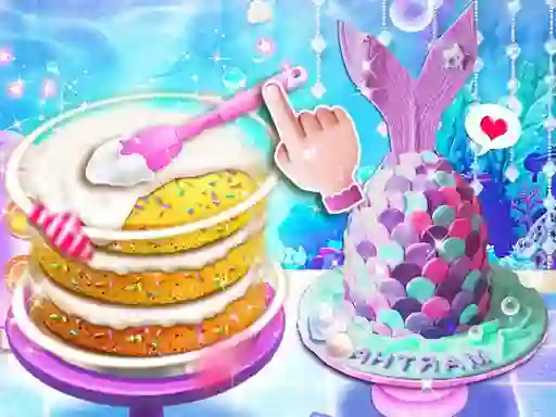 Игра Unicorn Chef Mermaid Cake онлајн
