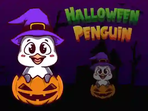 Игра Halloween Penguin онлајн