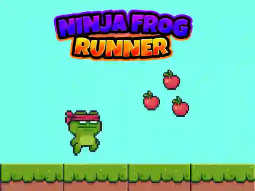 Игра Ninja Frog Runner онлајн