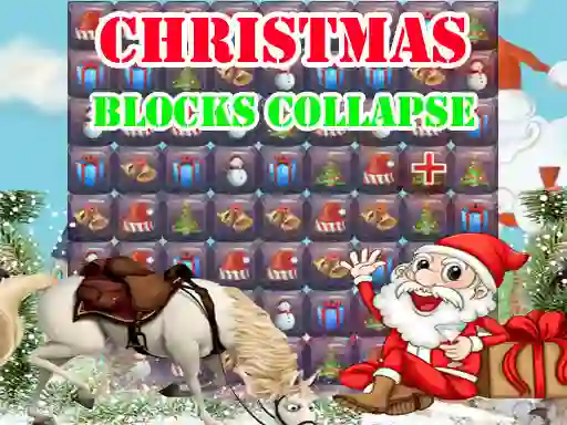 Игра Christmas Blocks Collapse онлајн