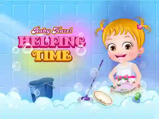 Игра Baby Hazel Helping Time онлајн