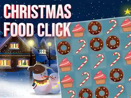 Игра Christmas Food Click онлајн