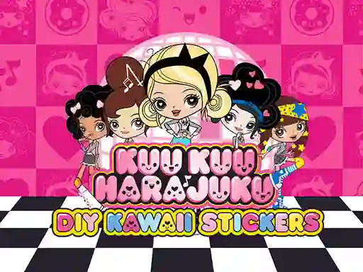 Игра Kuu Kuu Harajuku Stickers онлајн