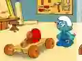 Игра The smurfs handy`s car онлајн