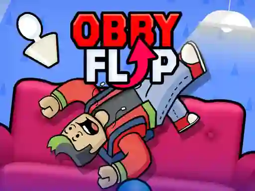 Игра Obby Flip онлајн