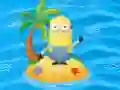 Игра Minions Go Across The Pacific Ocean онлајн