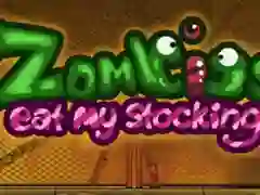 Игра Zombies Eat My Stocking онлајн