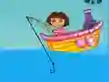 Игра Dora Fishing онлајн
