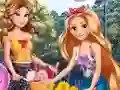Игра Princesses Bike Trip онлајн