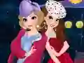 Игра Anna and Elsa Cocktail Dresses онлајн