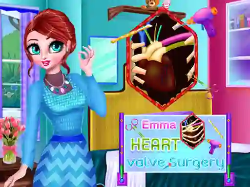 Игра Emma Heart valve Surgery онлајн