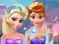 Игра Anna & Elsa Makeover онлајн