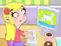 Игра Laura Office Slacking Off онлајн