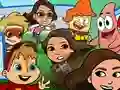 Игра Nickelodeon Tag attack онлајн
