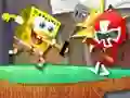Игра Nickelodeon Paper battle multiplayer онлајн