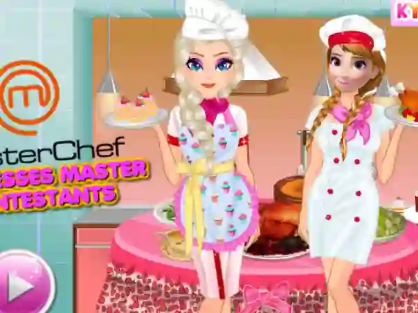 Игра Princesses Masterchef Contestants онлајн