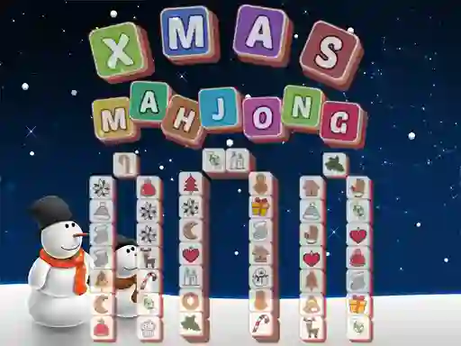 Игра Xmas Mahjong Tiles 2023 онлајн