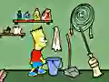 Игра Bart Simpson Saw онлајн