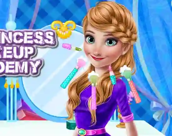 Игра Ice Princess Make Up Academy онлајн