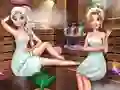 Игра Ice Queen Sauna Realife онлајн
