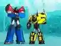 Игра Transformers Robots in Disguise: Super Mini-Con Striker онлајн