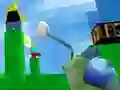 Игра Blocky Gun Paintball онлајн