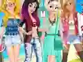 Игра Princesses Welcome Summer Party онлајн