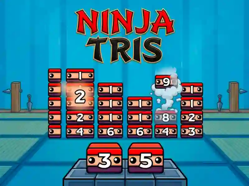 Игра Ninjatris онлајн
