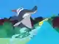 Игра Zig und Sharko:: A mad trip on waves онлајн
