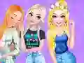 Игра Princesses and Pets Matching Outfits онлајн