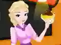 Игра Elsa's Ice Cream Rolls онлајн