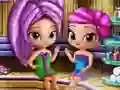 Игра Glittery Genies Realife Sauna онлајн